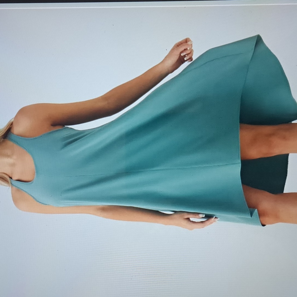 NWT HALARA Breezeful Racerback High-Low Midi Dress 3X